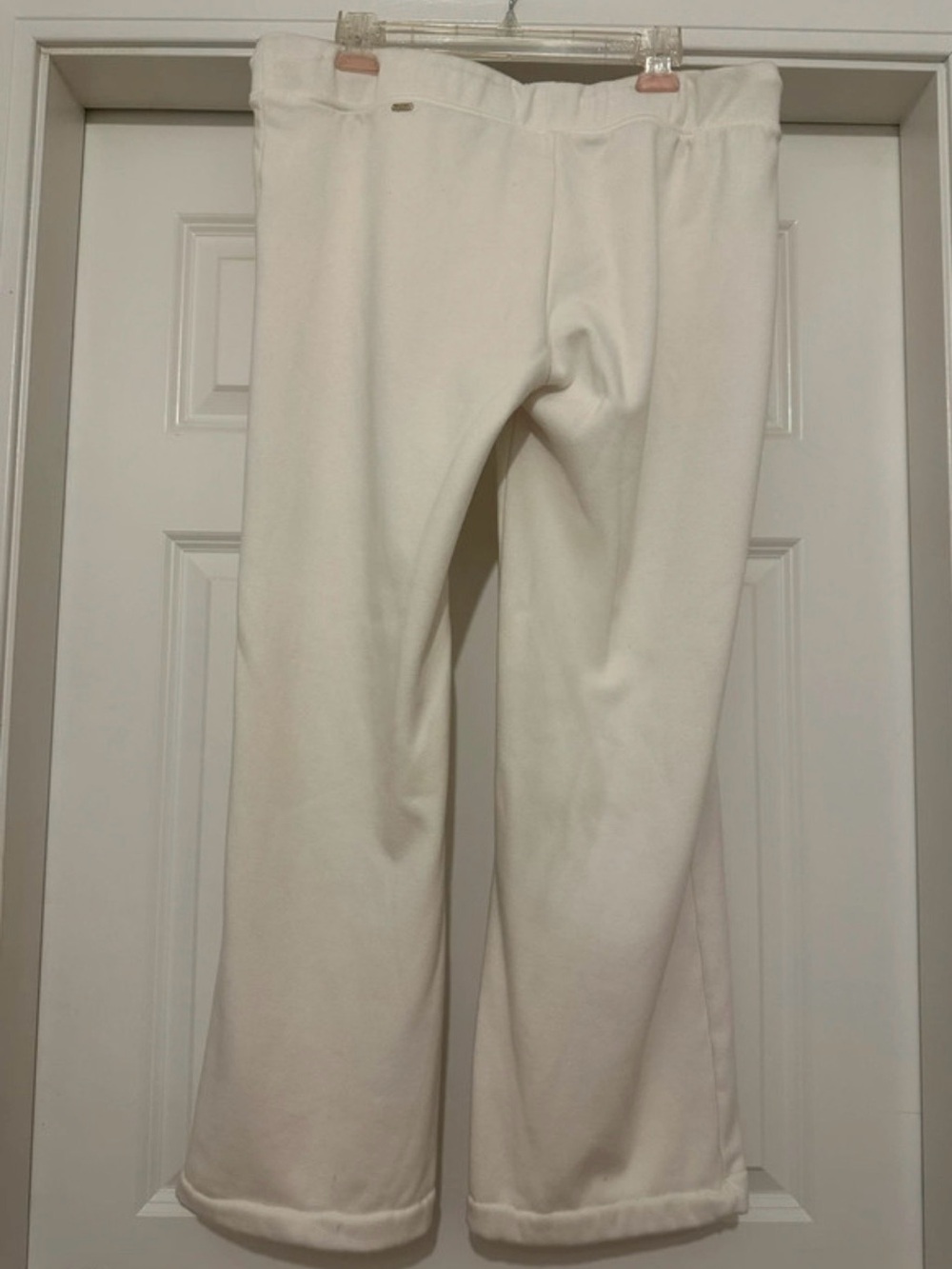 UGG White Fleece-Lined Lounge Pants - Picture 4 of 5
